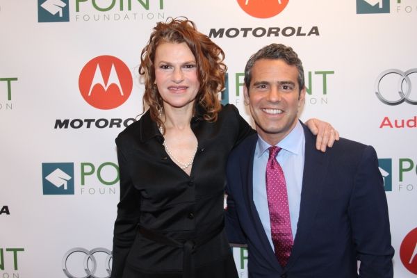 Sandra Bernhard and Andy Cohen Photo