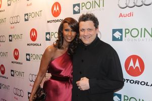 Iman and Isaac Mizrahi Photo