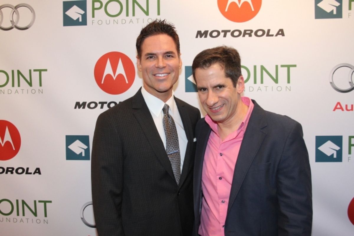 Jorge Valencia and Seth Rudetsky at 