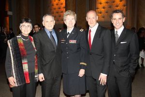  Diane Divelbess, Craig Zadan, Col. Margarethe "Grethe" Cammermeyer, Neil Meron and B Photo