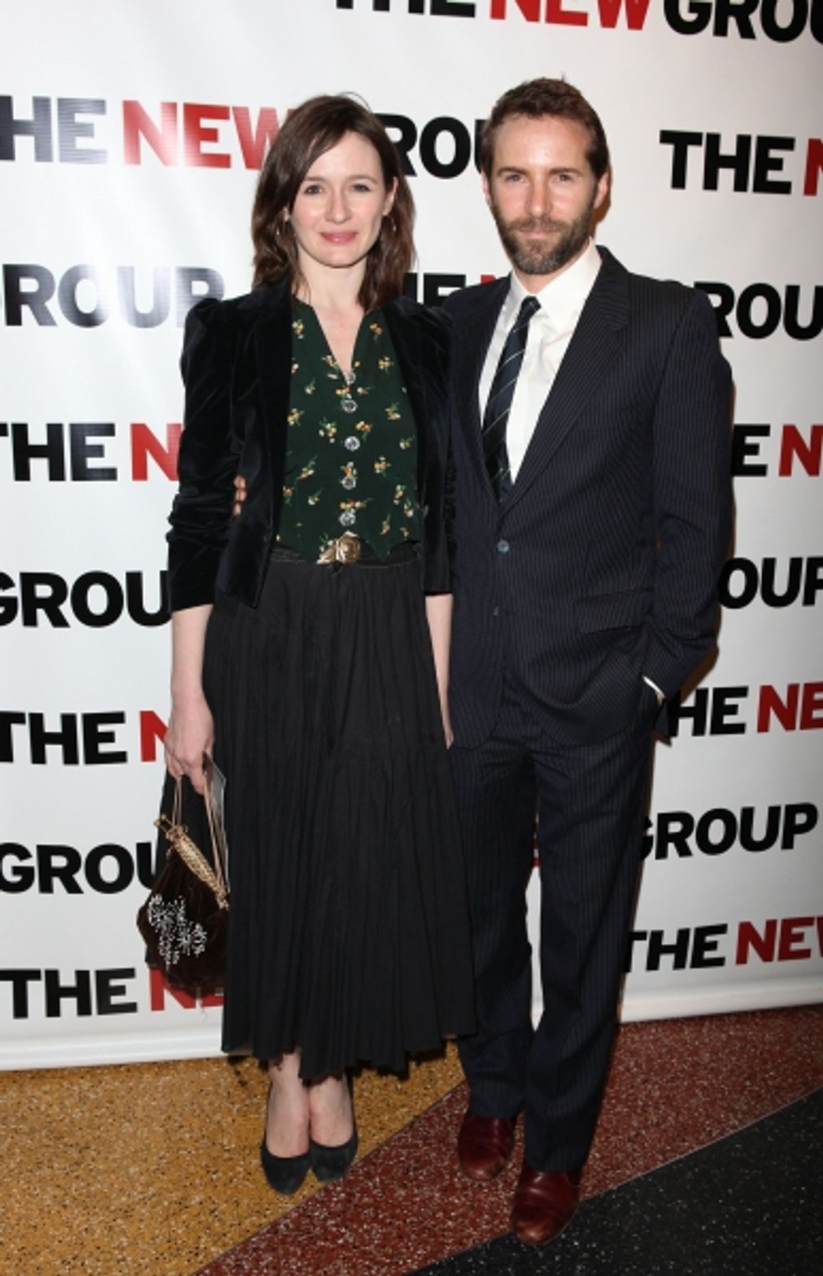 Emily Mortimer and Alessandro Nivola attending the Off-Broadway Opening Night Party for The New Group Revival of Wallace Shawn's 'Marie And Bruce' in New York City.  at 