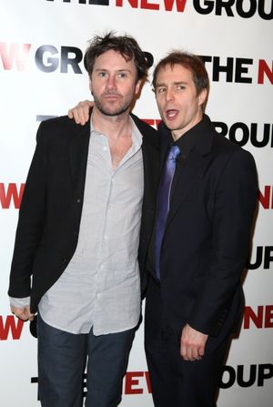 Josh Hamilton & Sam Rockwell attending the Off-Broadway Opening Night Party for The New Group Revival of Wallace Shawn's 'Marie And Bruce' in New York City. @ BroadwayWorld Josh Hamilton & Sam Rockwell attending the Off-Broadway Opening Night Party for The N Photo