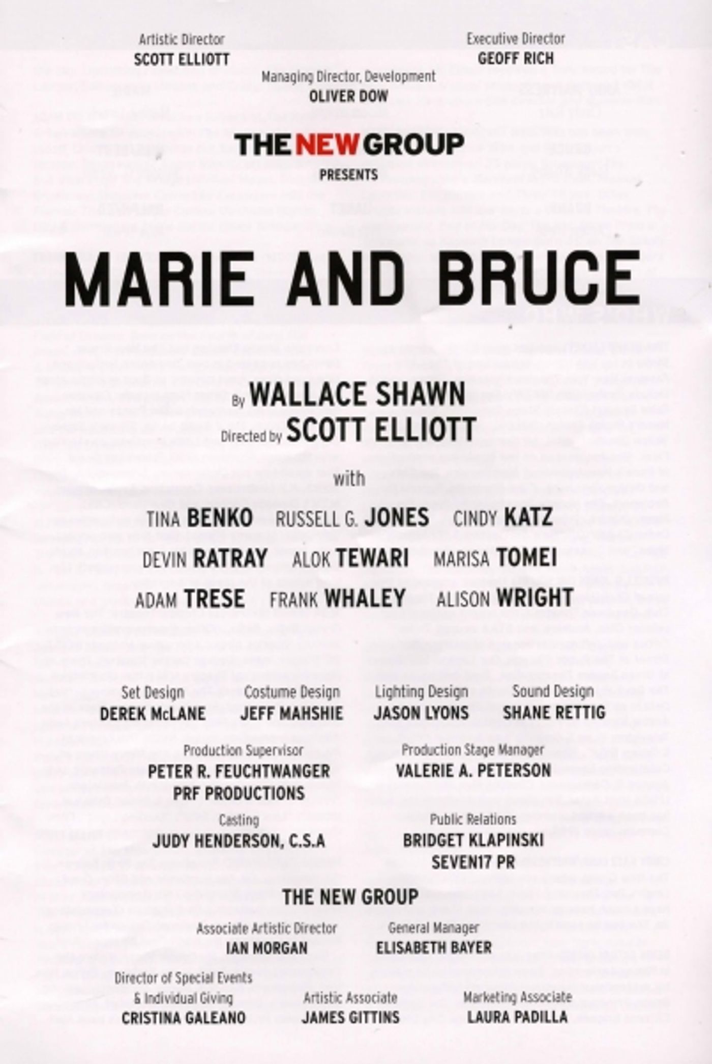 Photo Coverage: MARIE & BRUCE Opening Night Party  Image