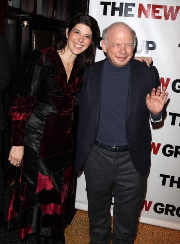 Marisa Tomei & Wallace Shawn attending the Off-Broadway Opening Night Party for The N Photo