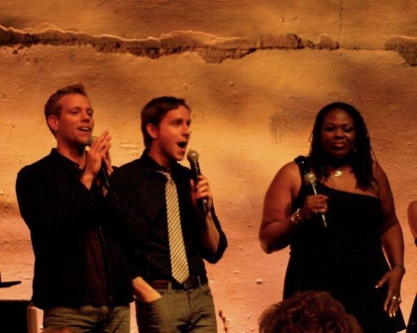  Derek Klena, Matthew Koehler, Ian Littleworth, Jeffrey Scott Parsons, and Alex Marti Photo