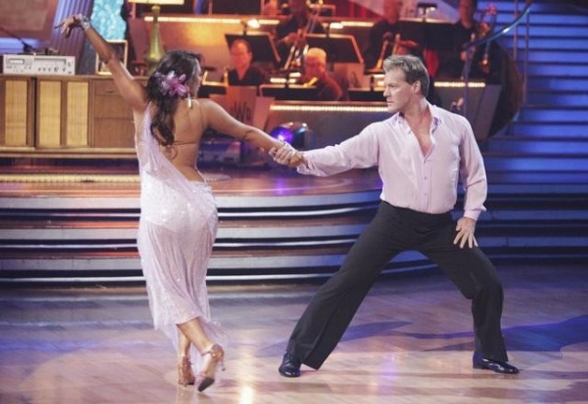Chris Jericcho, Cheryl Burke at 
