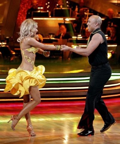 Hines Ward, Kym Johnson Photo