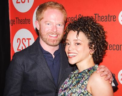 Jesse Tyler Ferguson and Marcy Harriell Photo