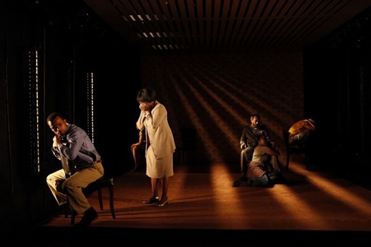  LeRoy McClain, Elaine R. Graham, Michael Rogers, Heather Alicia Simms (seated on floor), and Crystal A. Dickinson at 