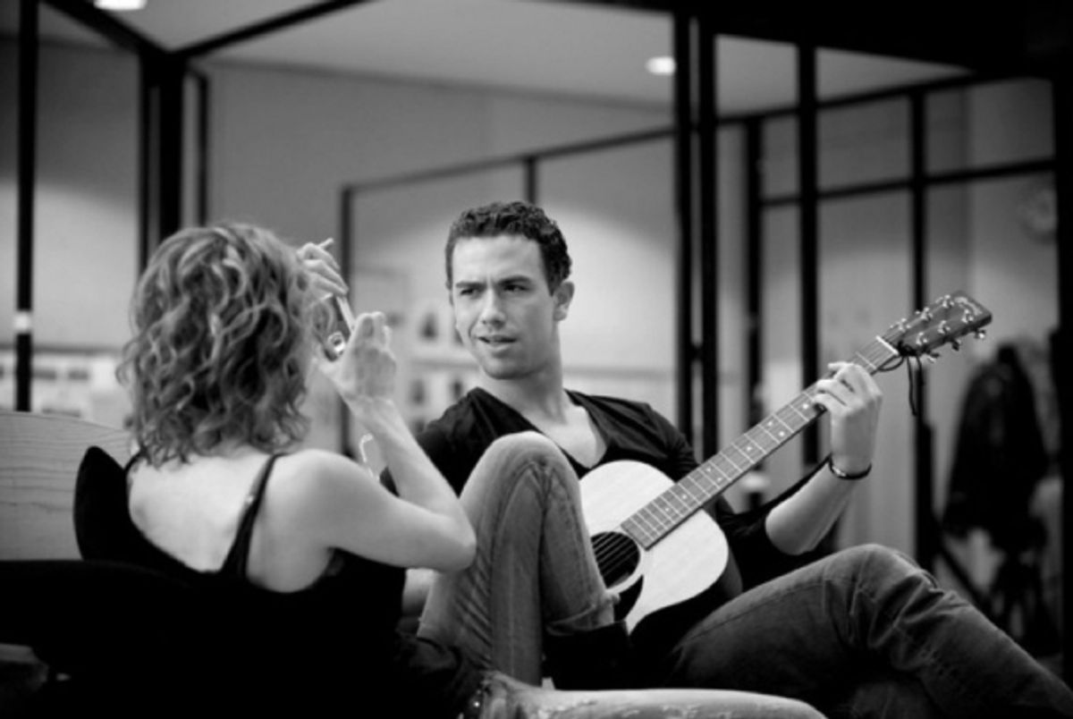 Caissie Levy and Richard Fleeshman at 