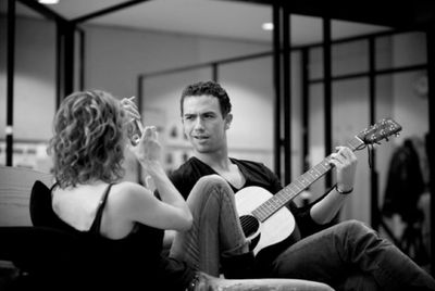 Caissie Levy and Richard Fleeshman Photo