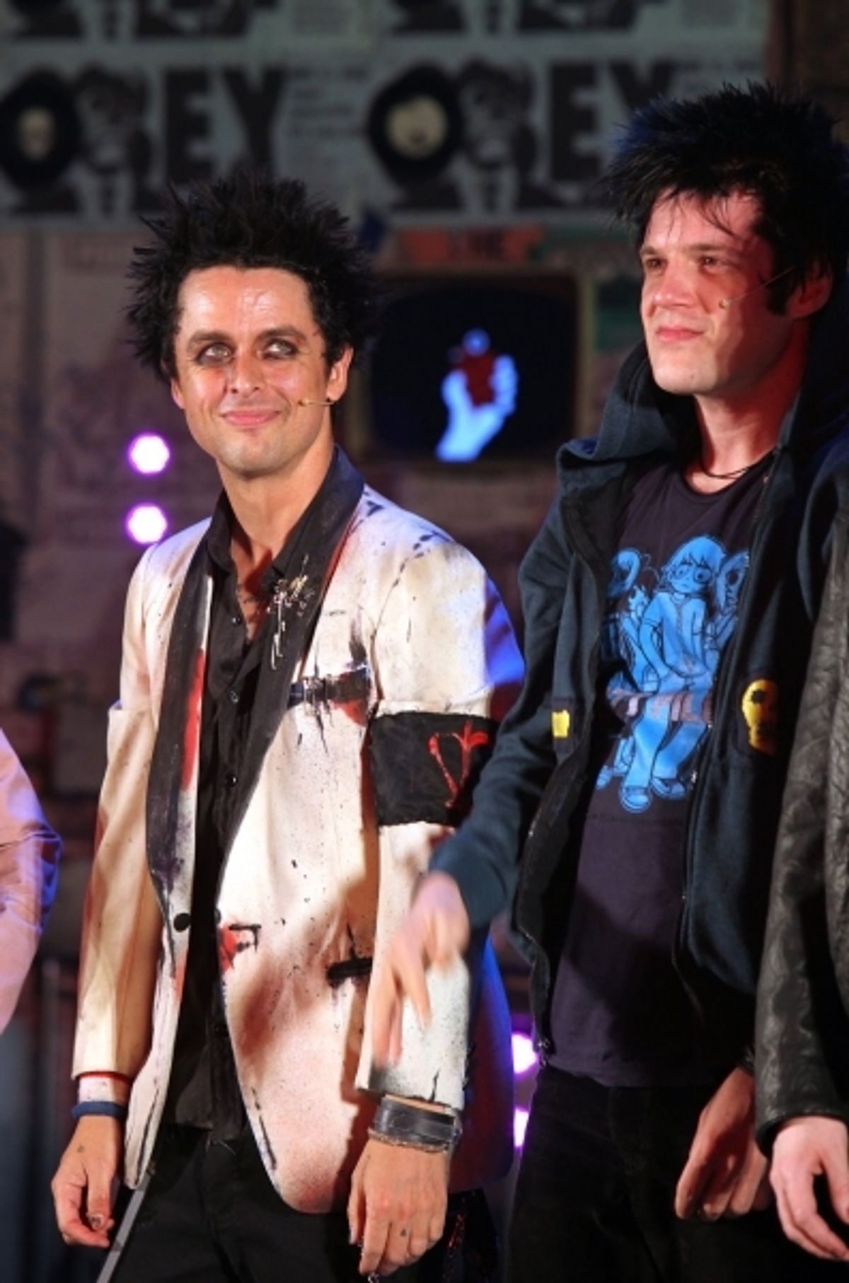 Billie Joe Armstrong and Michael Esper at 