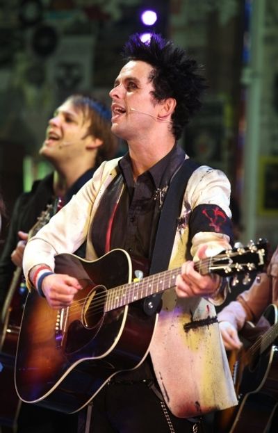 Theo Stockman and Billie Joe Armstrong Photo