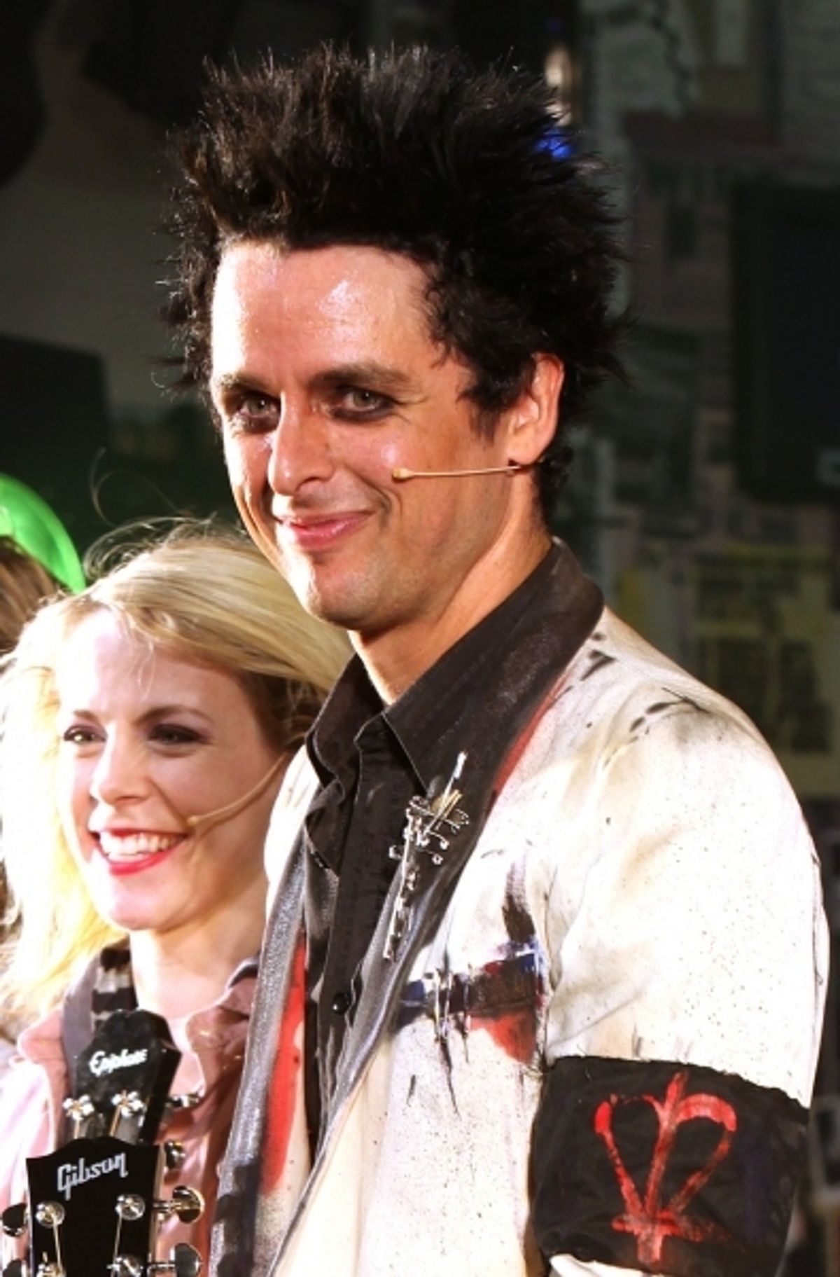 Mary Faber and Billie Joe Armstrong at 