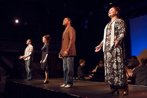 Justin Bott, Erica Peck, Stewart Adam McKensy and Denise Oucharek Photo