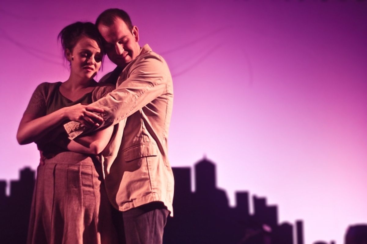 Erica Peck and Justin Bott at 