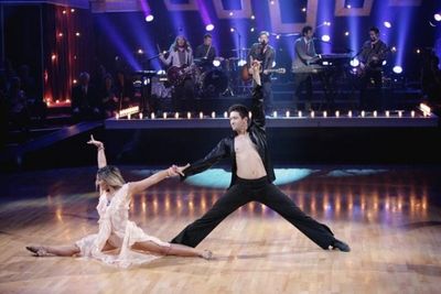 Dmitry Chaplin and Lacey Schwimmer  Photo