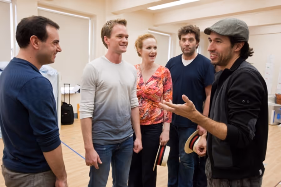 Photo Flash: Neil Patrick Harris & the Cast of COMPANY in Rehearsal! Image