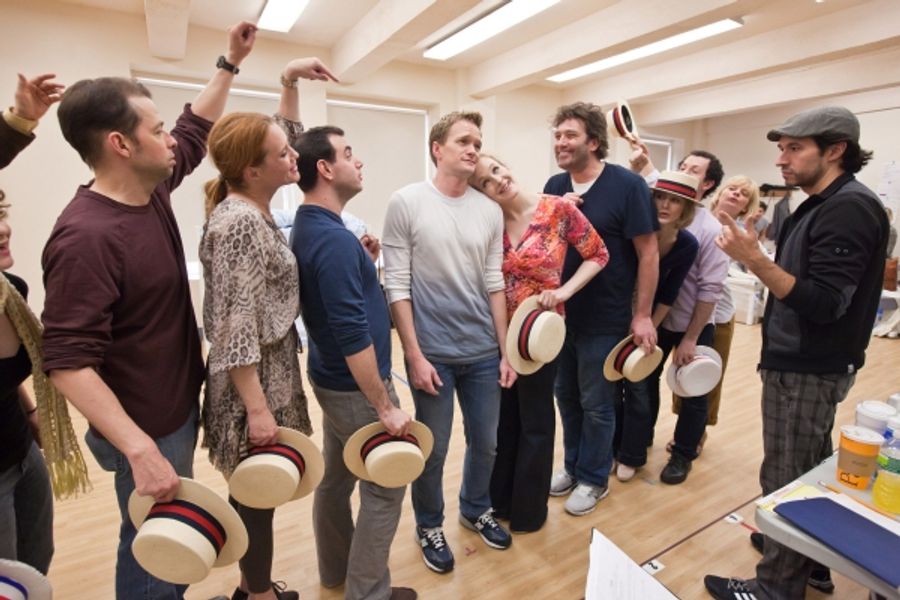 Photo Flash: Neil Patrick Harris & the Cast of COMPANY in Rehearsal! Image