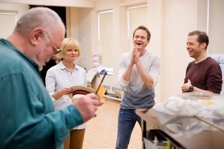 Photo Flash: Neil Patrick Harris & the Cast of COMPANY in Rehearsal! Image