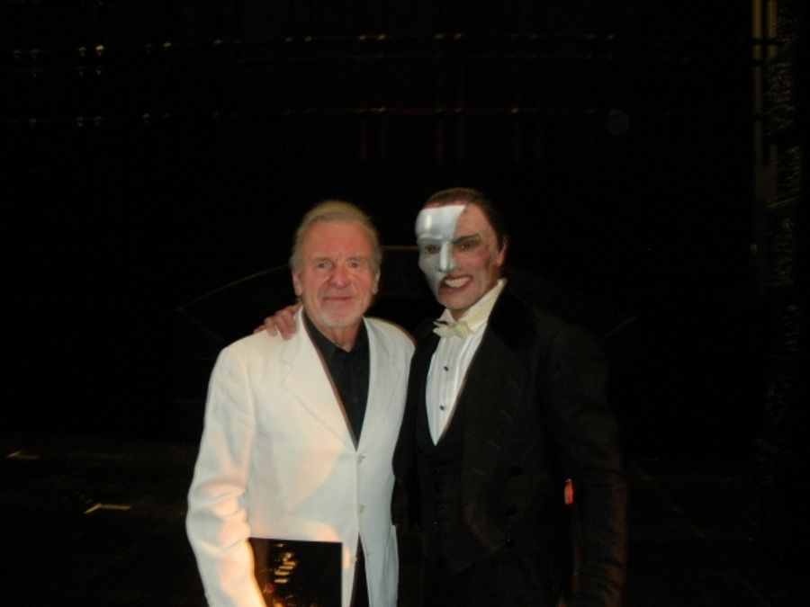 Photo Flash: Colm Wilkinson Visits PHANTOM in Vegas Image