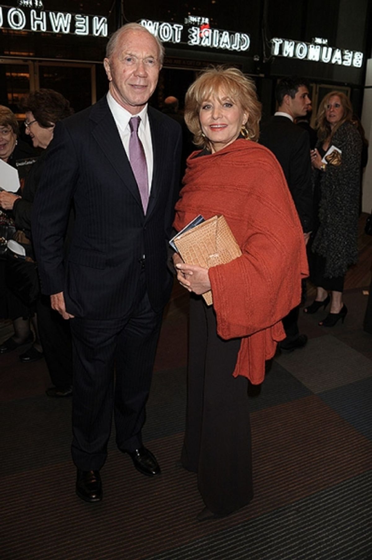 Peter Brown, Barbara Walters at 