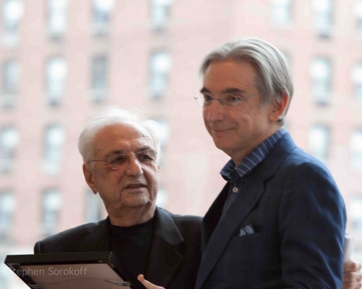  Frank Gehry & Maestro Thomas at 