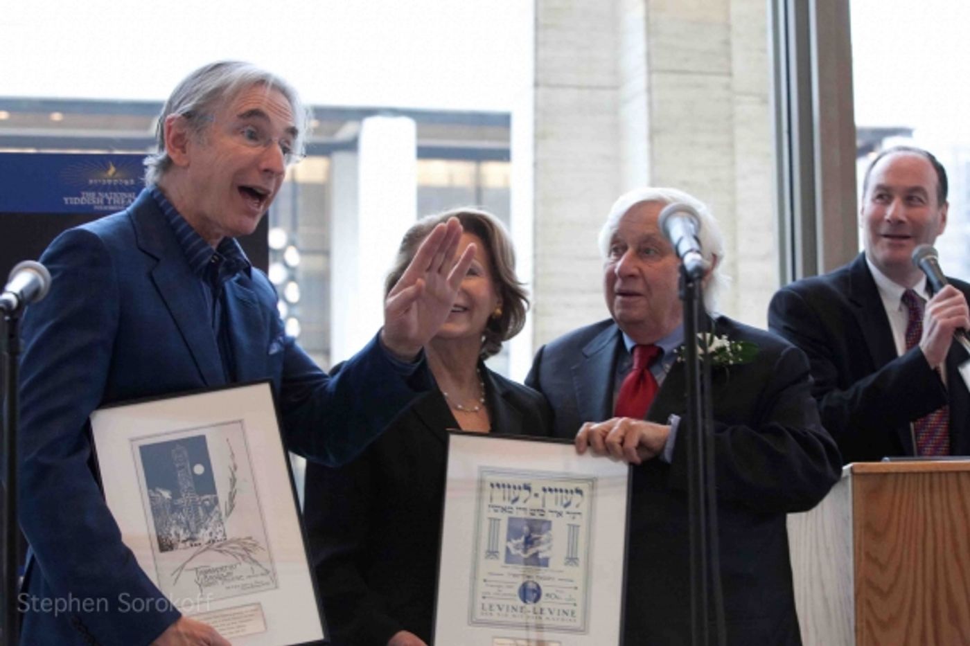 Photo Coverage: Folksbiene Honors Michael Tilson Thomas at Avery Fisher Hall  Image