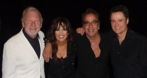 Colm Wilkinson, Marie Osmond, Richard Jay-Alexander and Donny Osmond Photo