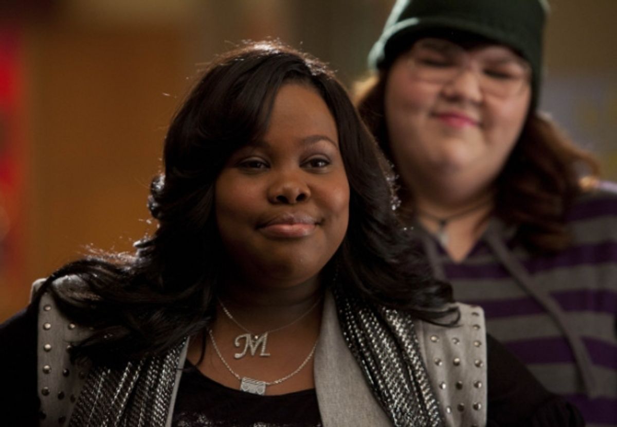 Ashley Fink, Amber Riley  at 