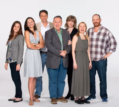 Rebecca Gold, Dana Green, Ray Chambers, Colin McPhillamy, Henny Russell, Nisi Sturgis Photo