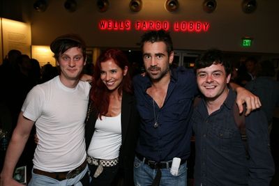 LOS ANGELES, CA - APRIL 6: (L-R) Cast member Tadhg Murphy, Claudine Farrell, actor Co Photo