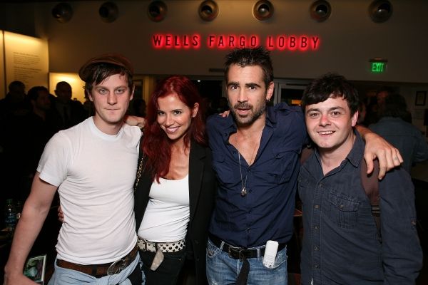 LOS ANGELES, CA - APRIL 6: (L-R) Cast member Tadhg Murphy, Claudine Farrell, actor Co Photo