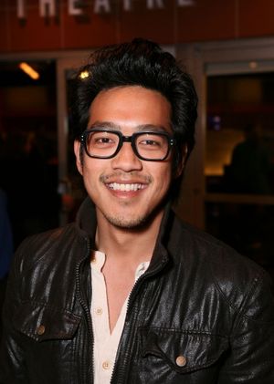 LOS ANGELES, CA - APRIL 6: Musician Dan Chang of Danville poses during the arrivals f Photo