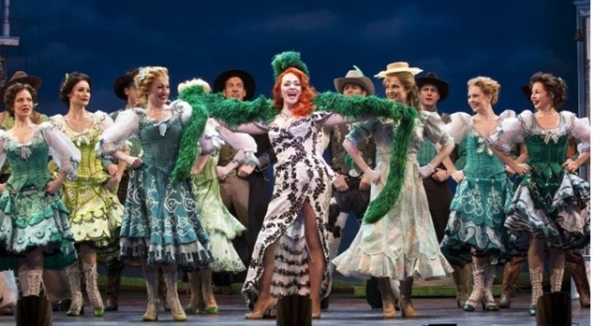  Happy McPartlin and the cast of Curtains. at 