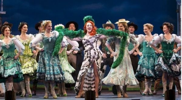  Happy McPartlin and the cast of Curtains. Photo