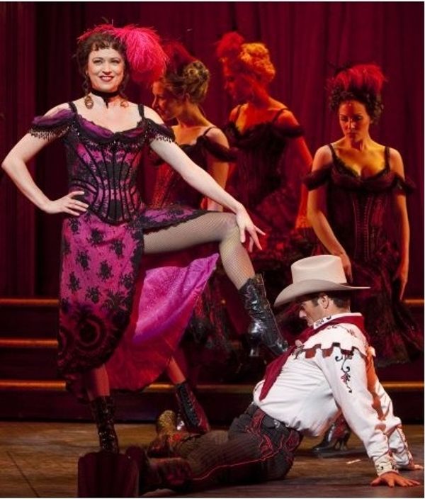  Helen Anker, David Elder, and the cast of Curtains Photo