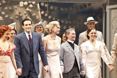 Jessica Stone, Colin Donnell, Sutton Foster, Joel Grey, Laura Osnes and the cast of " Photo
