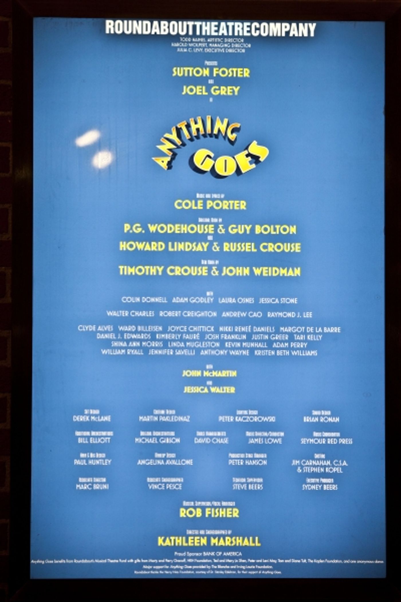 Photo Coverage: ANYTHING GOES Opening Night Curtain Call!  Image