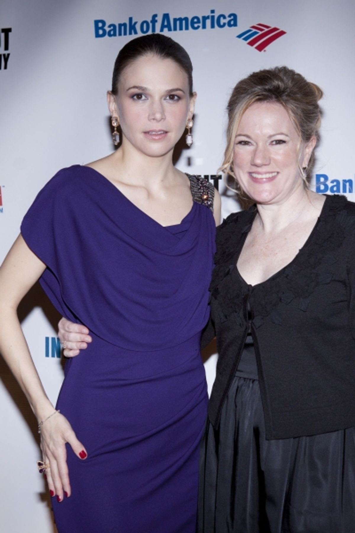 Sutton Foster and Kathleen Marshall at 