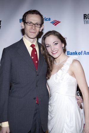 Adam Godley and Laura Osnes Photo