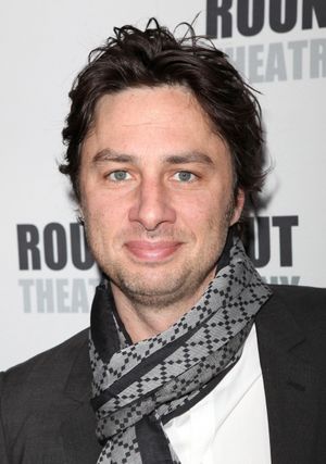 Zach Braff attending the Opening Night Performance of The Roundabout Theatre Company' Photo