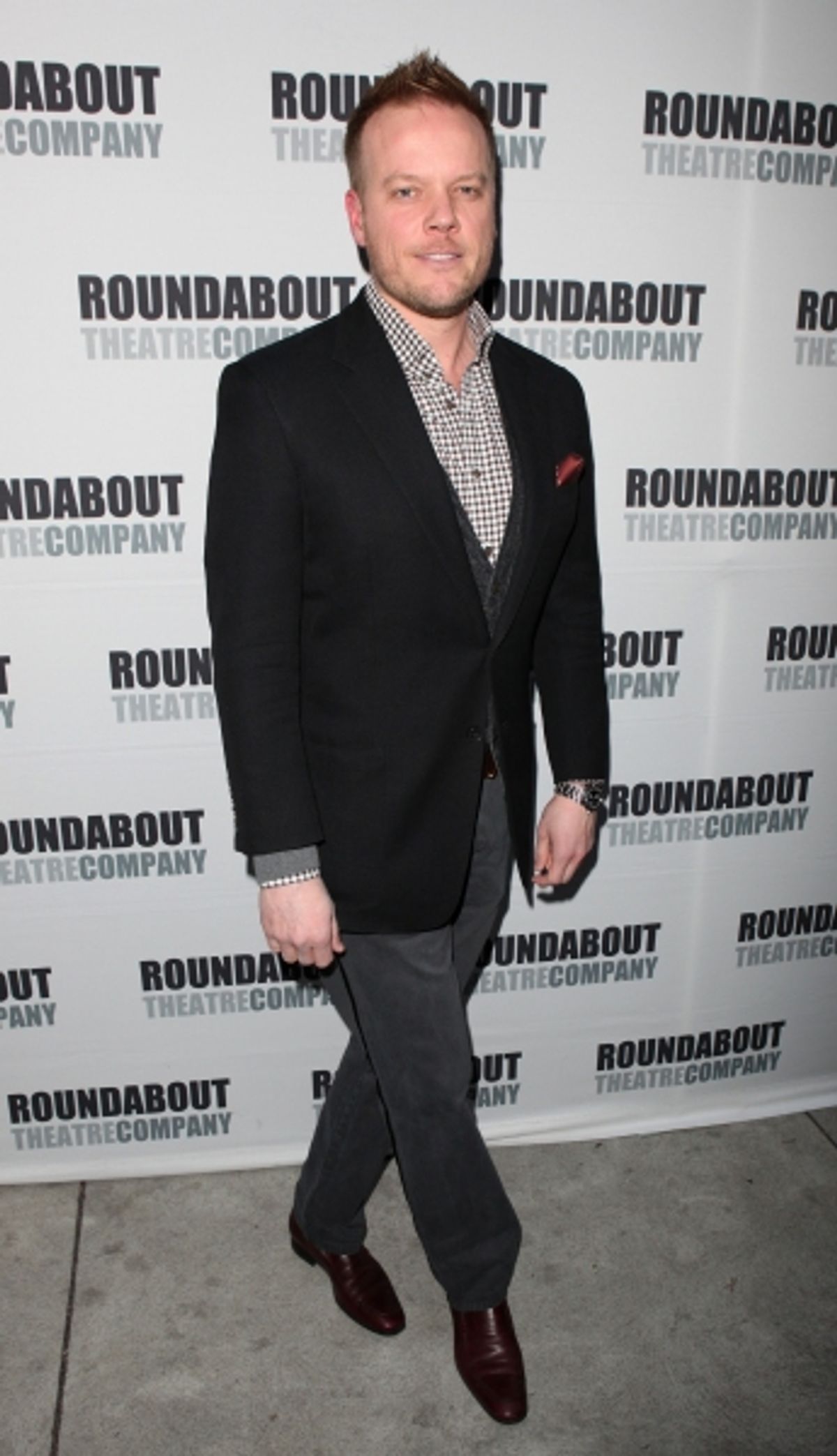 Jason Moore attending the Opening Night Performance of The Roundabout Theatre Company's Broadway Production of 'Anything Goes'  in New York City. at 