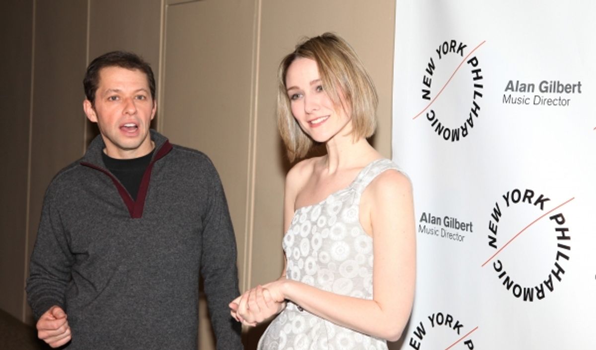 Jon Cryer & Jill Paice attending the Opening Night Party for the New York Philharmonic presentation of Stephen Sondheim's 'Company', A Spring Gala Benefit  in New York City. at 