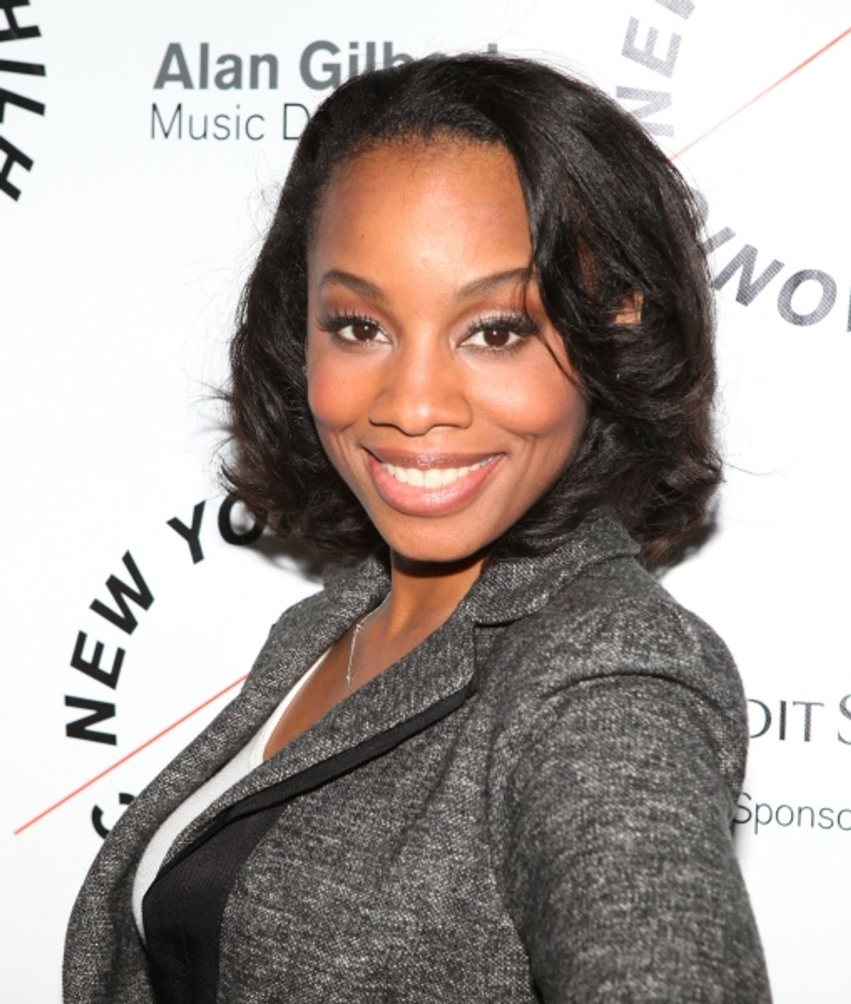 Anika Noni Rose attending the Opening Night Party for the New York Philharmonic presentation of Stephen Sondheim's 'Company', A Spring Gala Benefit  in New York City. at 