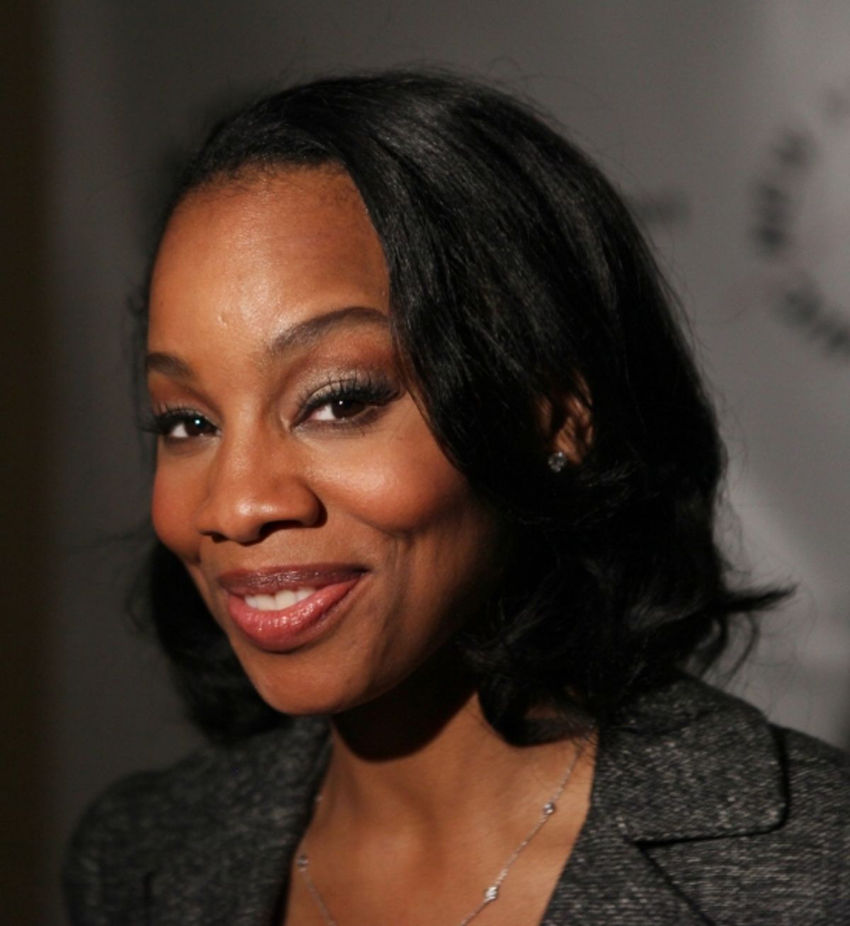 Anika Noni Rose attending the Opening Night Party for the New York Philharmonic presentation of Stephen Sondheim's 'Company', A Spring Gala Benefit  in New York City. at 