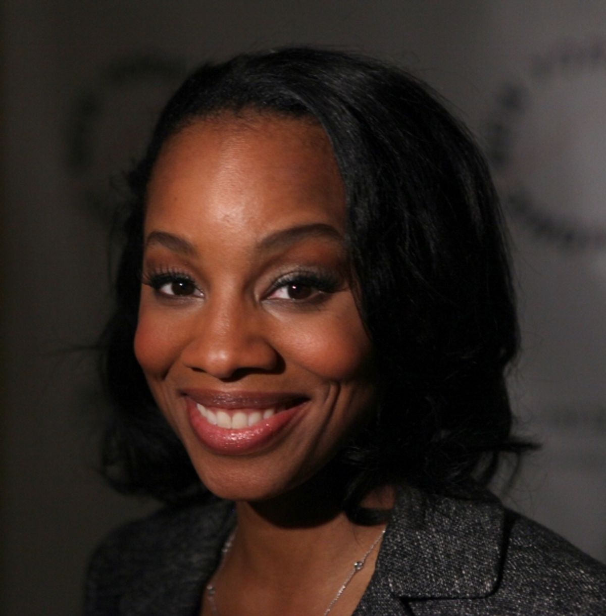 Anika Noni Rose attending the Opening Night Party for the New York Philharmonic presentation of Stephen Sondheim's 'Company', A Spring Gala Benefit  in New York City. at 