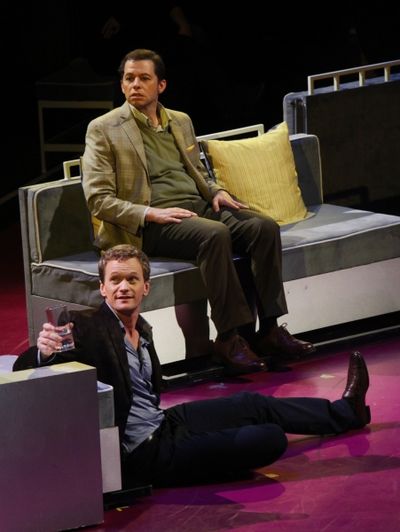 Neil Patrick Harris & Jon Cryer performing in the New York Philharmonic presentation  Photo