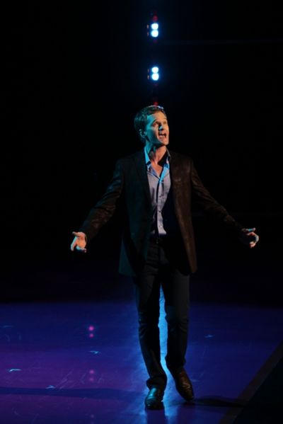 Neil Patrick Harris performing in the New York Philharmonic presentation of Stephen S Photo