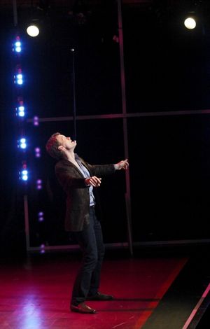 Neil Patrick Harris performing in the New York Philharmonic presentation of Stephen S Photo